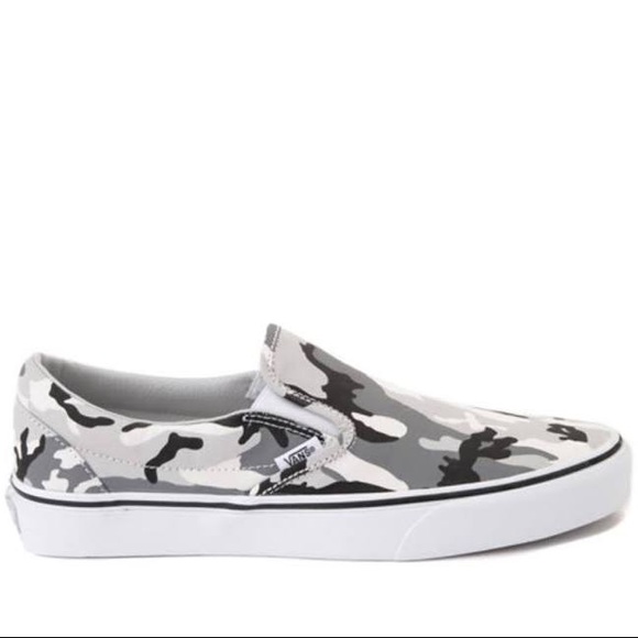 Womens gray camo vans Clearance